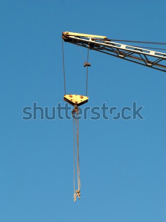Building crane hook Stock photo © ia_64