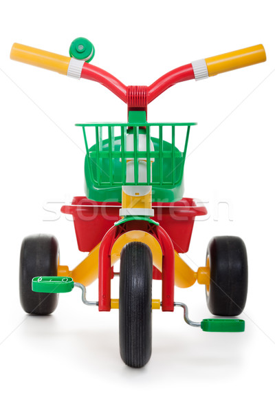 Nino bicicleta triciclo rueda ciclismo juguete Foto stock © ia_64