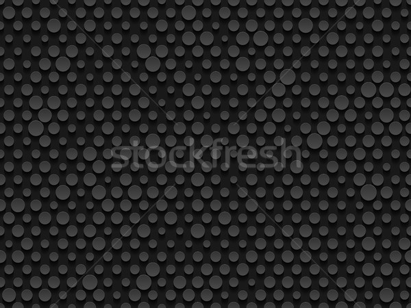 Abstract industrial realistic embossing volume cylinder endless texture, depressed circle background Stock photo © Iaroslava