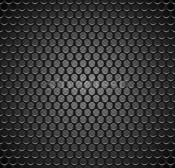 Vector metal grilă transparent negru Imagine de stoc © Iaroslava