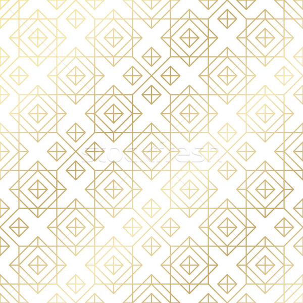 Geometric seamless pattern background. Simple graphic print. Vector repeating line texture Stock photo © Iaroslava