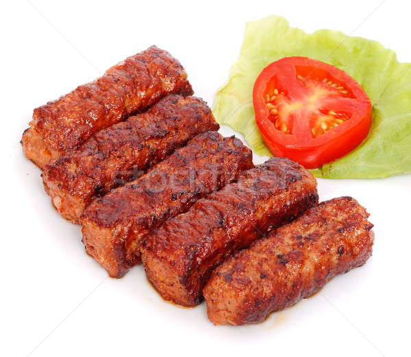 Gegrild roemeense vlees traditioneel voedsel Stockfoto © icefront