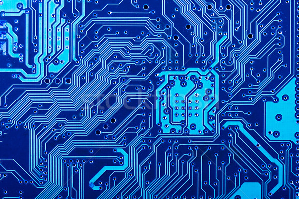 Electronic printed circuit board Stock photo © icefront
