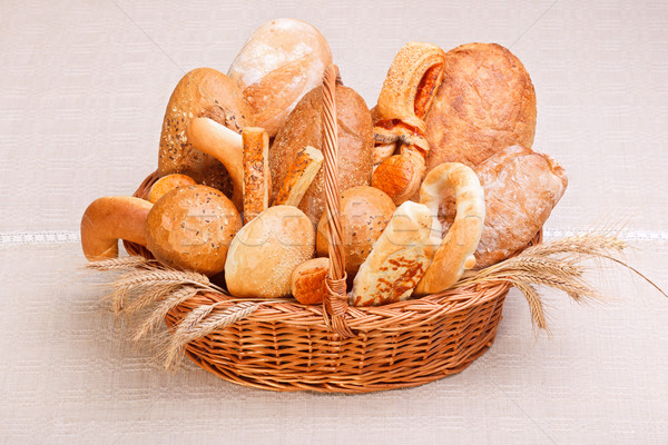 Variëteit brood vers bakkerij producten Stockfoto © icefront