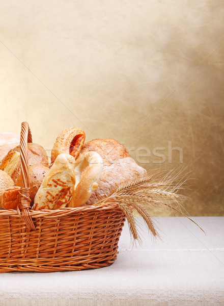 Assortment of bakery products Stock photo © icefront