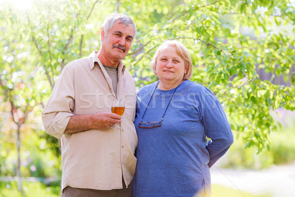 Middle aged married couple  Stock photo © icefront