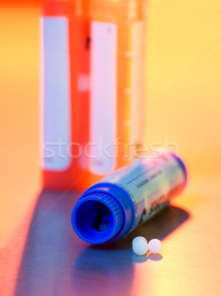 Homéopathiques médication étroite vue lumière [[stock_photo]] © icefront