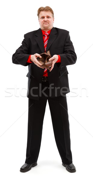 Man showing empty wallet Stock photo © icefront