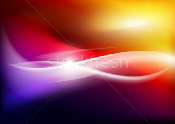 Lumière coloré illustration échantillon texte [[stock_photo]] © icefront