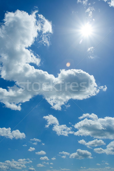 Cloudy sky Stock photo © icefront