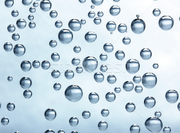 Mineral water bubbles Stock photo © icefront