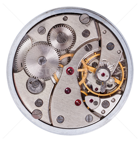 Old clockwork mechanism Stock photo © icefront