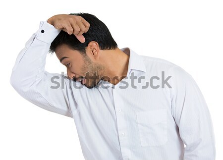 stressed man having head ache Stock photo © ichiosea