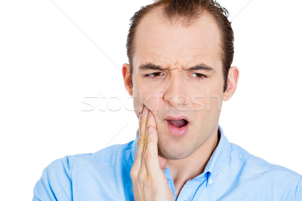 Man with tooth ache Stock photo © ichiosea