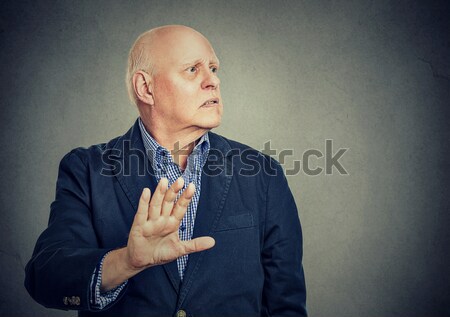 Stock photo: Talk to the hand