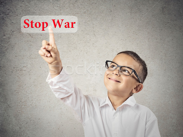 Stop war Stock photo © ichiosea