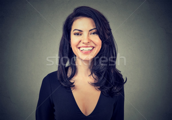 Portrait of a laughing young woman  Stock photo © ichiosea
