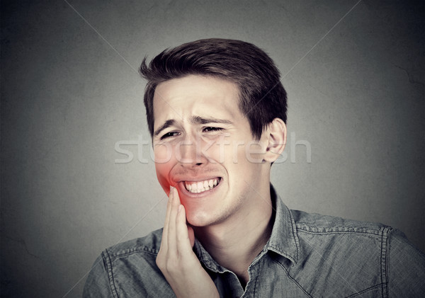человека зубная боль корона проблема плакать более Сток-фото © ichiosea