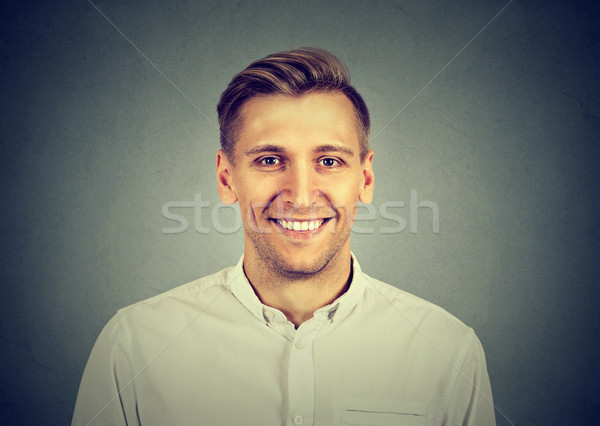 Headshot smiling modern man, creative professional  Stock photo © ichiosea