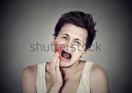 Frustrated angry man screaming  Stock photo © ichiosea