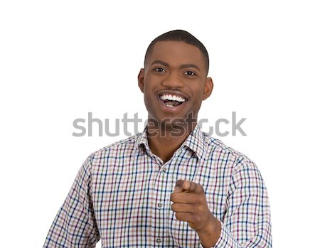 happy man screaming with joy Stock photo © ichiosea