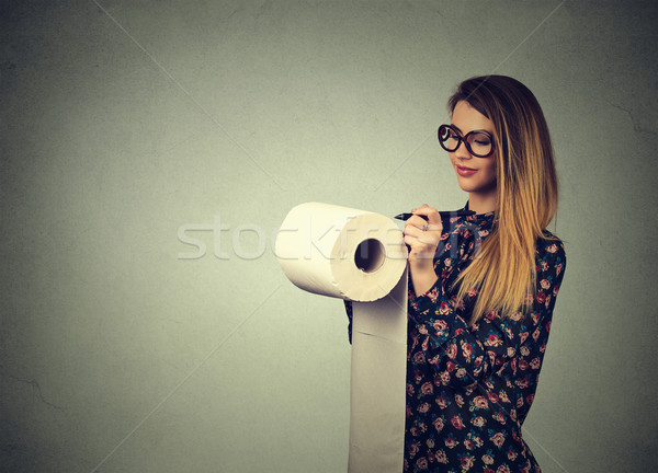 Young woman writing down ideas planning  Stock photo © ichiosea