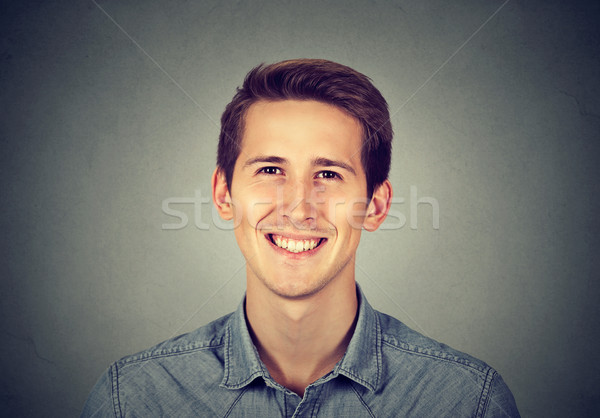 Headshot smiling modern man, creative professional  Stock photo © ichiosea