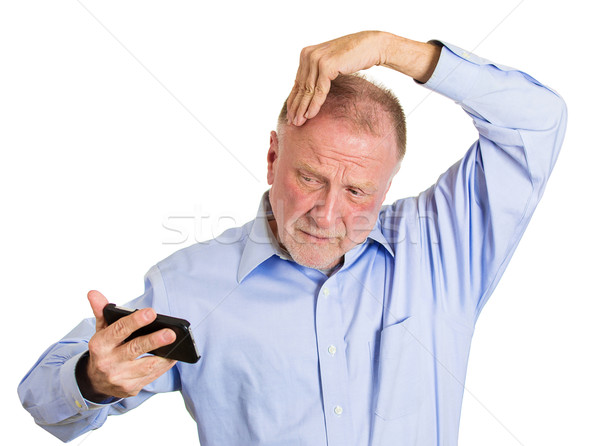 Hair loss or bad text Stock photo © ichiosea