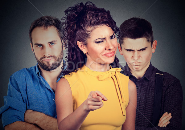 Angry mean people  Stock photo © ichiosea