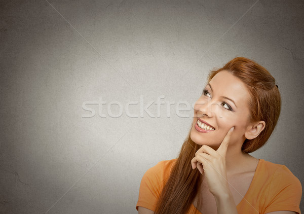 pensive woman daydreaming  Stock photo © ichiosea