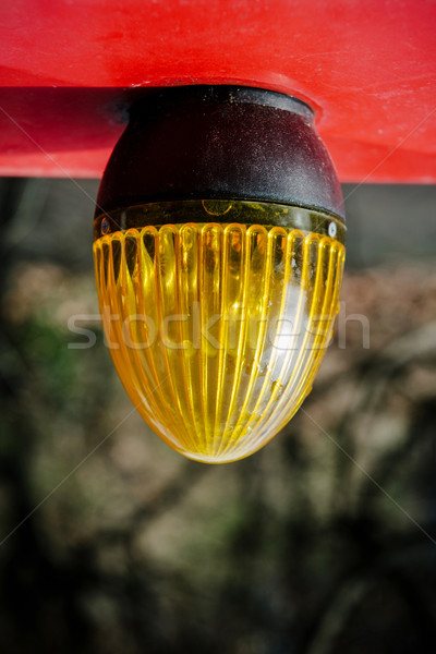 Gelb Licht Alarm Decke angebracht rot Stock foto © ifeelstock