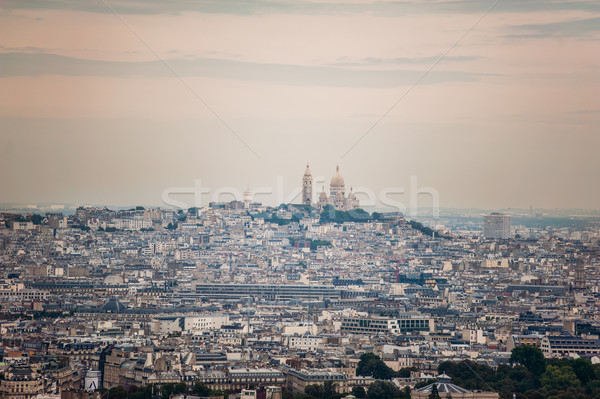 Iglesia horizonte vista París cúpula primavera Foto stock © ifeelstock