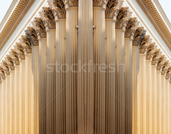 Pillars in row Stock photo © ifeelstock