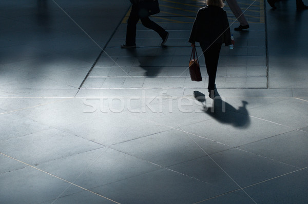 Stock photo: Walking at airport