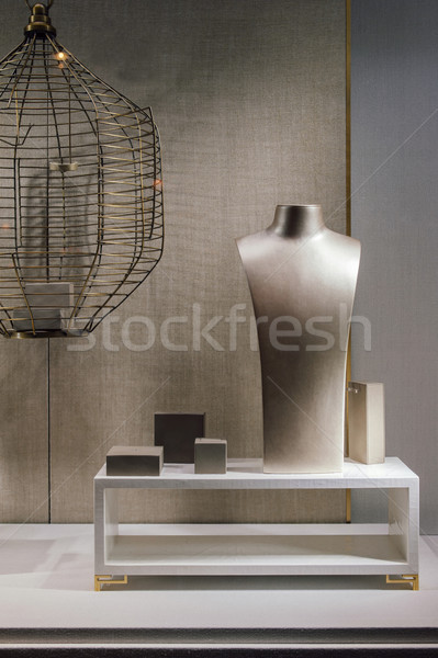 Vacío joyas tienda torso jaula no Foto stock © ifeelstock
