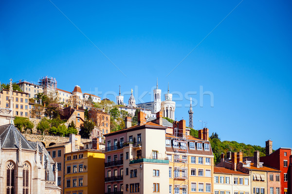 Lyon słynny bazylika francuski ważny Zdjęcia stock © ifeelstock