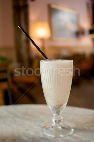 Savoureux amande restaurant table alimentaire verre Photo stock © ifeelstock