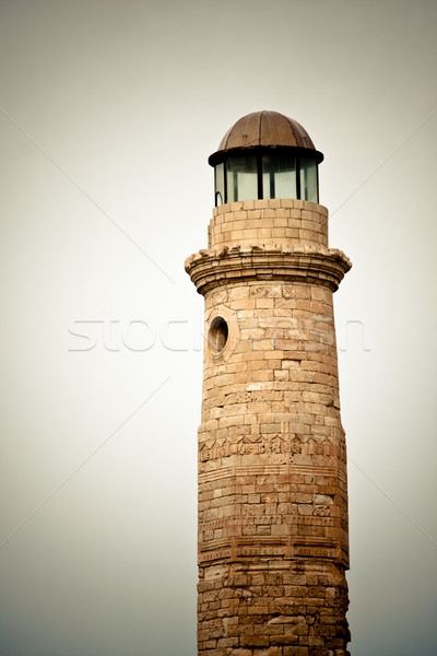Old lighthouse in Rethymno Stock photo © igabriela