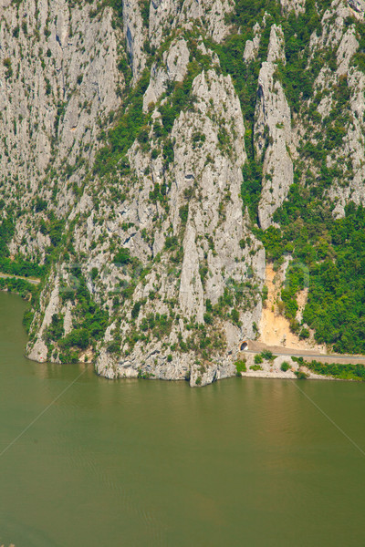 Danube paysage roumain côté rue rivière [[stock_photo]] © igabriela