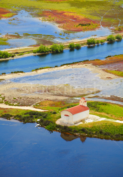 Small chapel in Kalogria Stock photo © igabriela