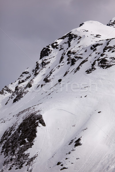 Csúcs passz tél Olaszország hó szín Stock fotó © igabriela