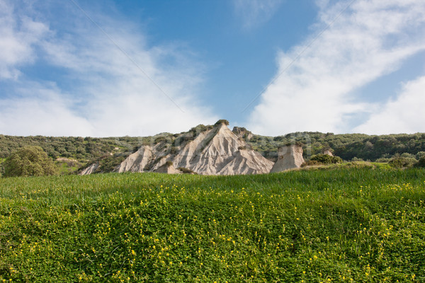 Phänomen Frühling Natur grünen rock griechisch Stock foto © igabriela