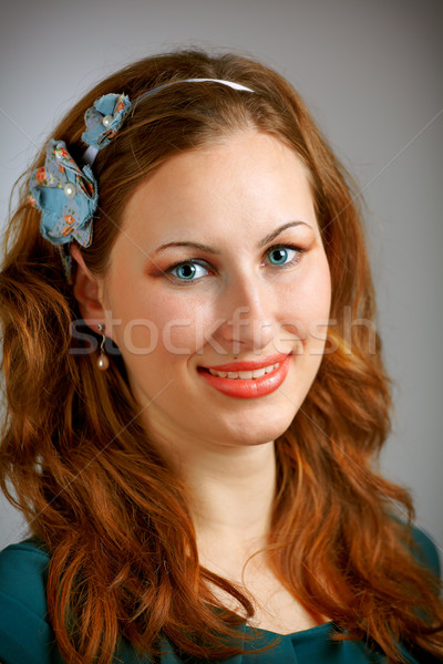 Beautiful redhead portrait Stock photo © igabriela