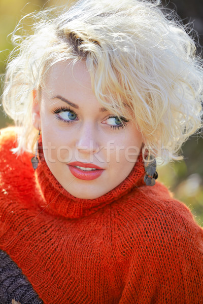 Beautiful blonde Stock photo © igabriela