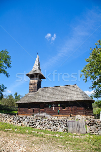 Grosii Noi Wooden Church Stock photo © igabriela