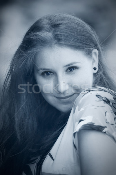 Young woman portrait outdoor Stock photo © igabriela