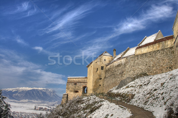 Transylvanian Fortress Stock photo © igabriela
