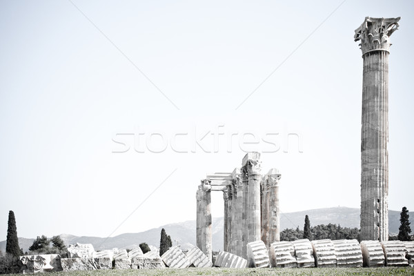 Temple of Zeus Stock photo © igabriela