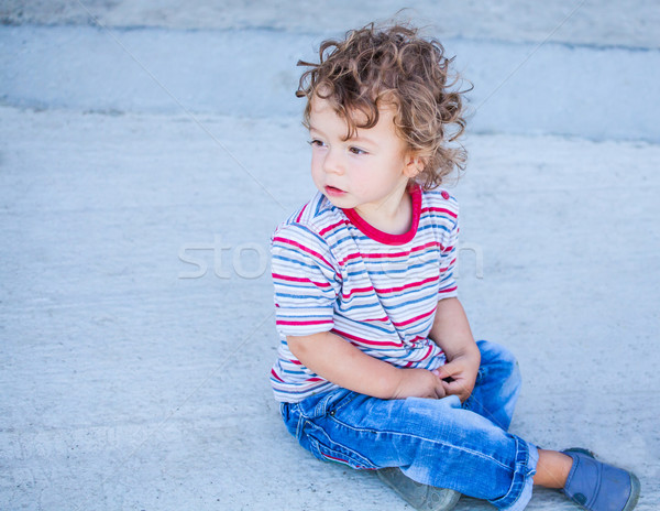 Bébé garçon extérieur portrait [[stock_photo]] © igabriela