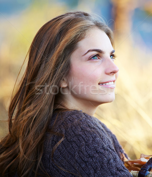 Beautiful young woman outdoor Stock photo © igabriela